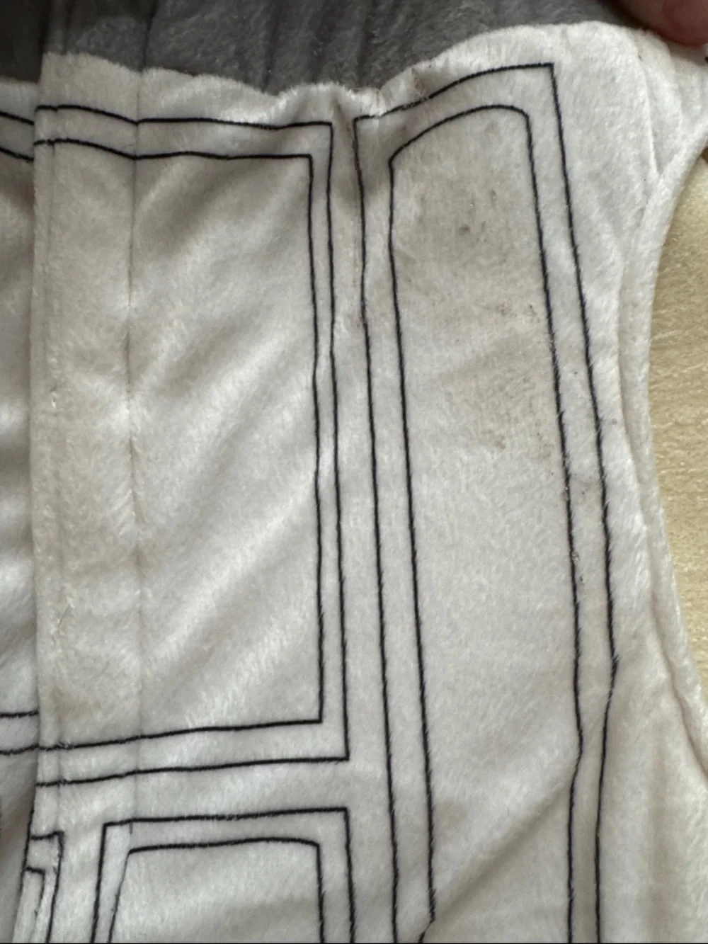 Star Wars R2-D2 White and Blue Kids Costume Vest with Hood - Picture 3 of 5